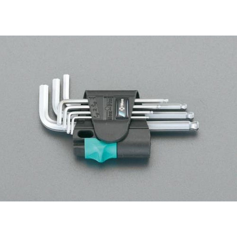 エスコ EA573WG-90 1.5-10mm/9本組［BallHex]キーレンチ 1個（ご注文単位1個）【直送品】