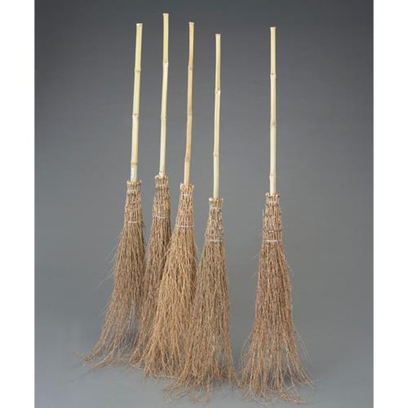 エスコ EA928CC-20 1800mm竹ほうき(5本組) 1個(ご注文単位1個)【直送品】