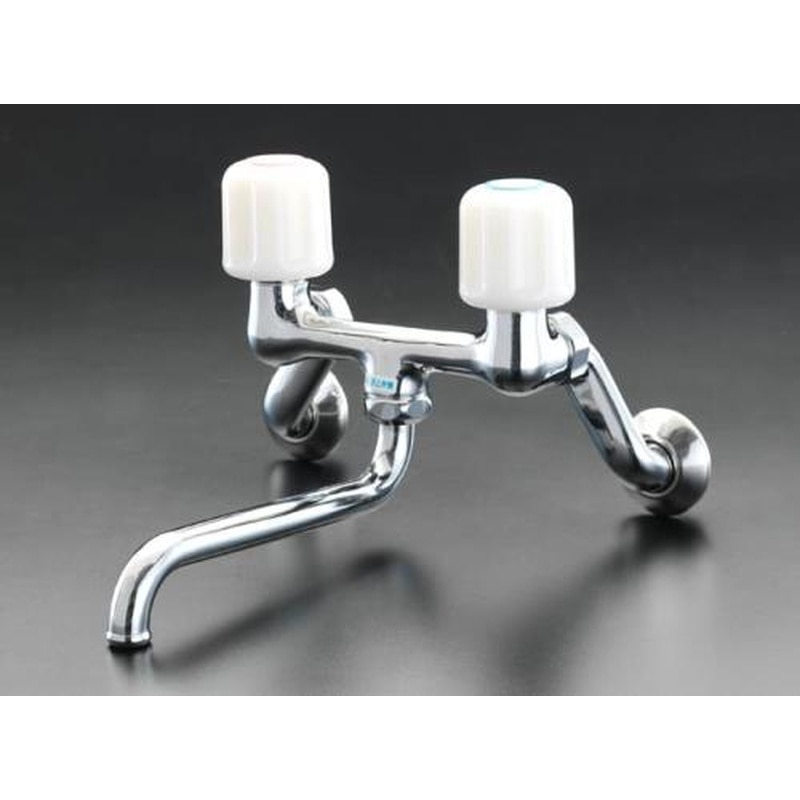 エスコ EA468CN-1 2ハンドル混合栓 1個（ご注文単位1個）【直送品】