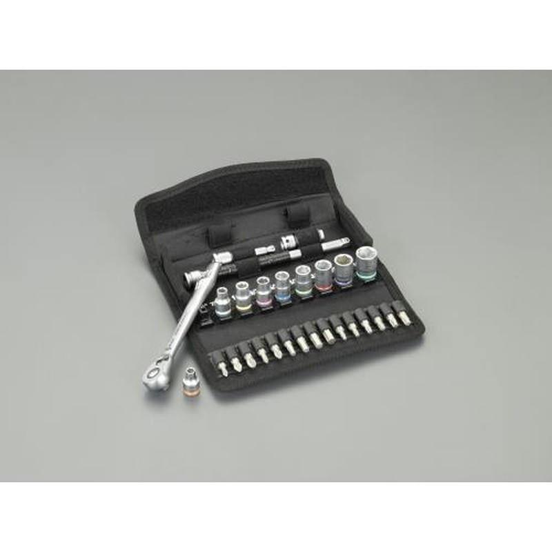 エスコ EA617AG-122 1/4”DRソケットレンチセット 1個（ご注文単位1個）【直送品】