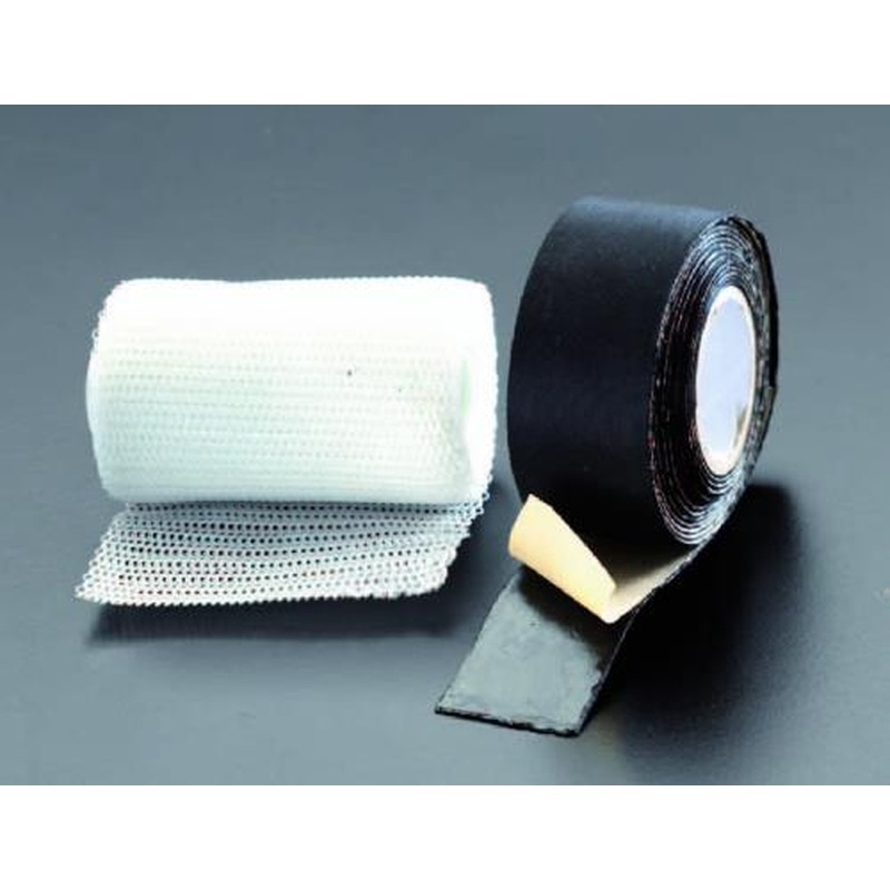 エスコ EA934AA-3A 75mmx3.0mウレタン補修テープ(緊急速硬化) 1個（ご注文単位1個）【直送品】