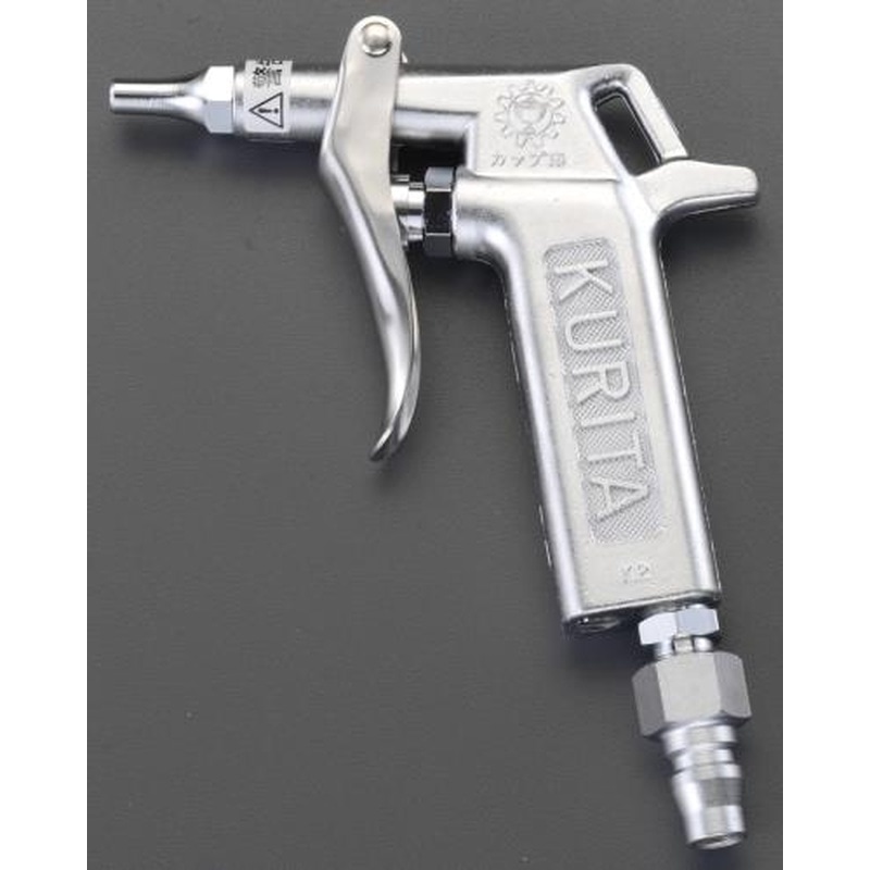 エスコ EA123AE-17 2.0mm穴エアーブローガン(オイルレス・プラグ付) 1個（ご注文単位1個）【直送品】