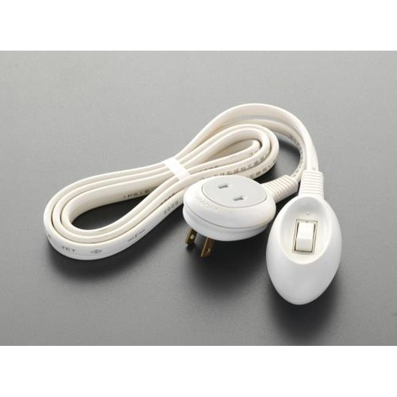エスコ EA940CB-18C AC125V/15A手元スイッチ(3mコード付) 1個（ご注文単位1個）【直送品】