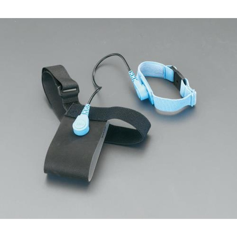 エスコ EA321AA-3 静電気除去フットストラップ 1個（ご注文単位1個）【直送品】