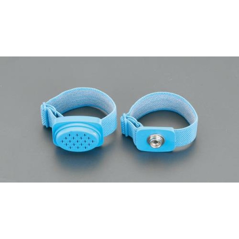 エスコ EA321A-5 静電気除去リストストラップ(コードレス型) 1個（ご注文単位1個）【直送品】