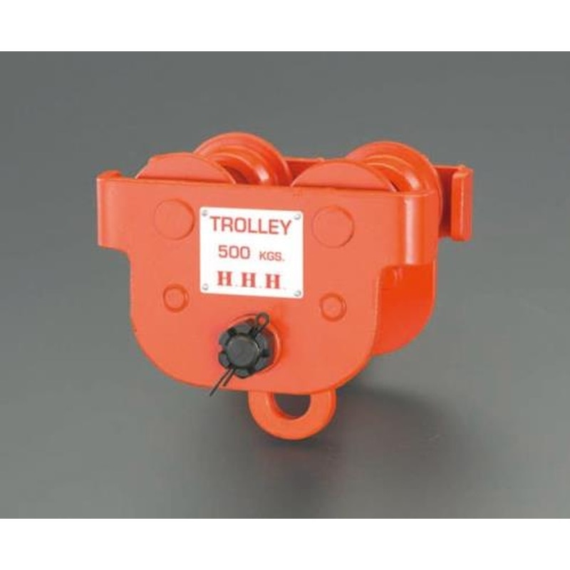 エスコ EA987EB-1 1.0tonプレーントロリー 1個（ご注文単位1個）【直送品】