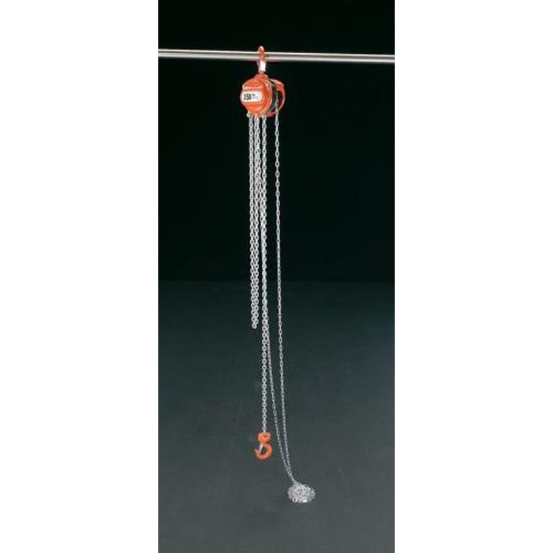 エスコ EA987AC-0.3 250kgx2.5mチェーンブロック 1個（ご注文単位1個）【直送品】