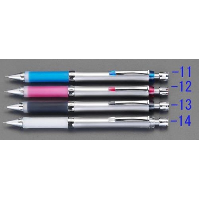 エスコ EA765ME-12 0.5mmシャープペンシル(ピンク) 1個(ご注文単位1個)【直送品】