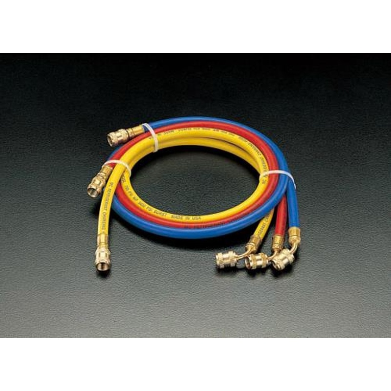 エスコ EA104AK 100cm/3本組(R12・R22・R502)チャージングホース 1個(ご注文単位1個)【直送品】