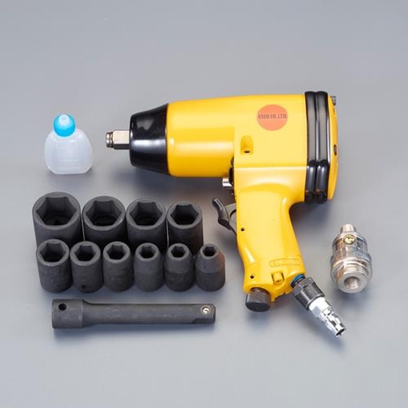 エスコ EA155SJ 1/2”DRエアーインパクトレンチ 1個(ご注文単位1個)【直送品】