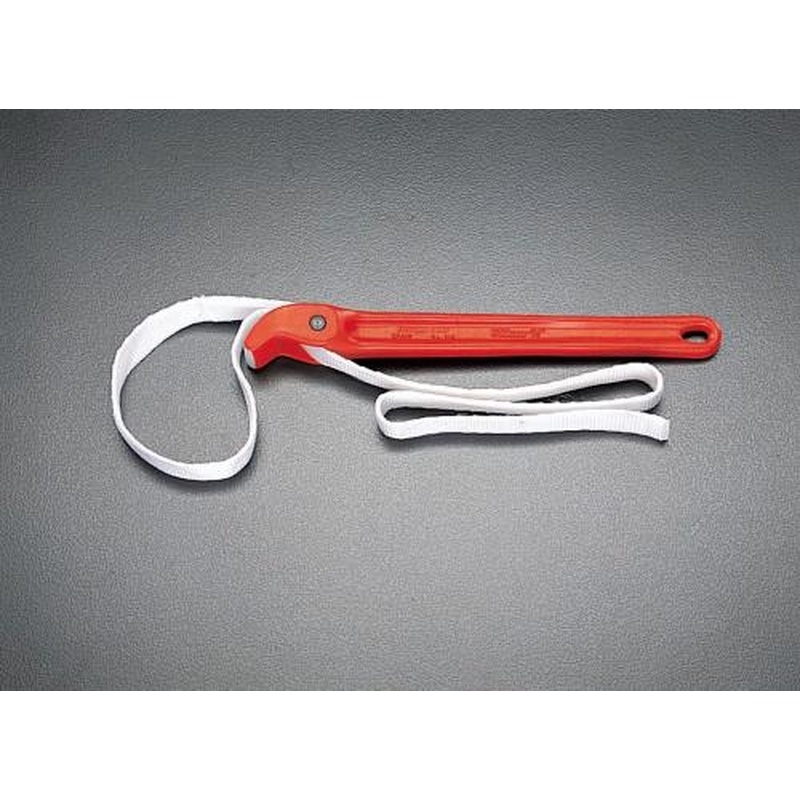 エスコ EA546YS φ220mm/300mmストラップレンチ 1個（ご注文単位1個）【直送品】