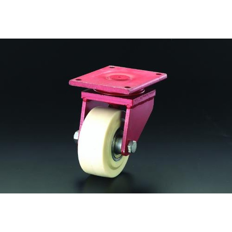 エスコ EA986KY-400 400mmキャスター(自在金具・ナイロン車輪) 1個(ご注文単位1個)【直送品】