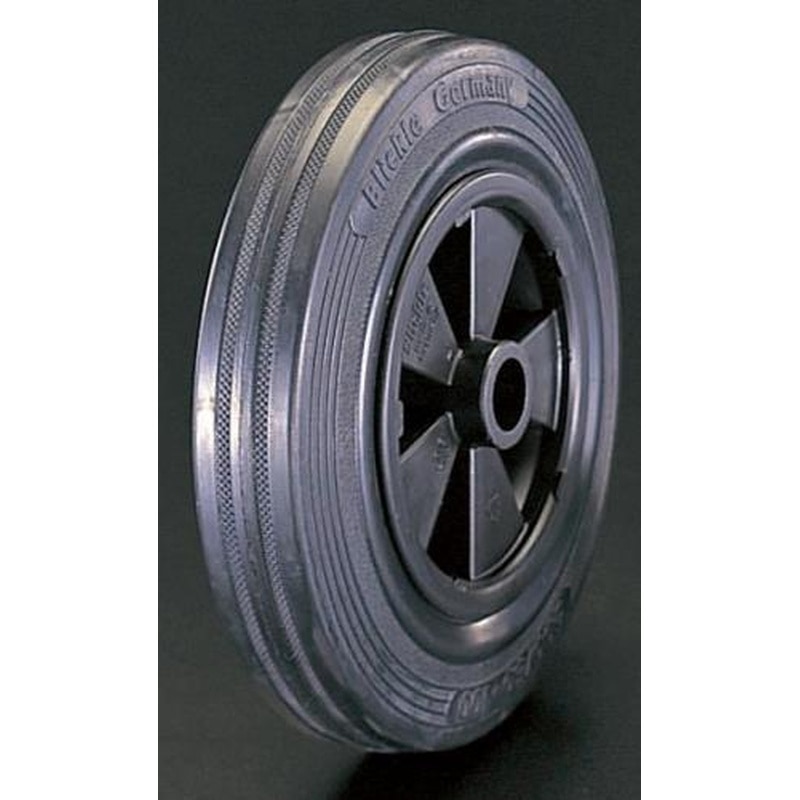 エスコ EA986MC-100 100x30mm車輪(ラバータイヤ・PPリム) 1個（ご注文単位1個）【直送品】