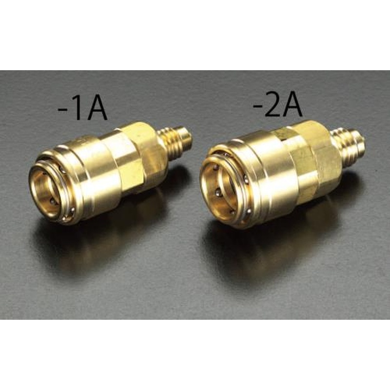 エスコ EA405EC-2A[R134a]M12クイックジョイント(高圧側/カーエアコン用) 1個（ご注文単位1個）【直送品】