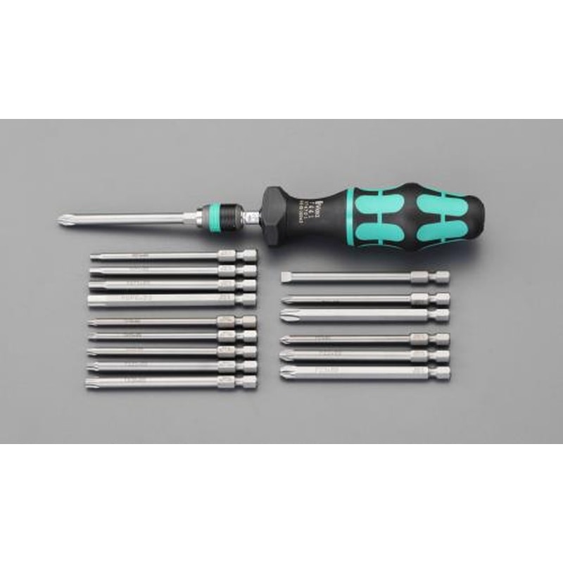 エスコ EA723VH-100 1.2-3.0N.mトルクドライバーセット(アジャスタブル) 1個（ご注文単位1個）【直送品】