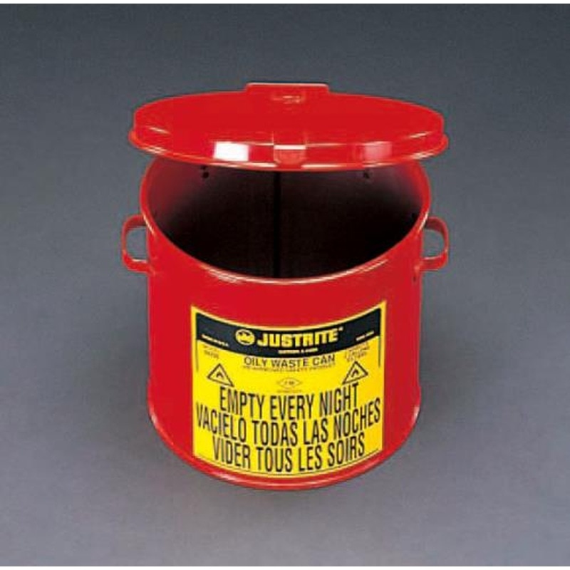 エスコ EA991JS-3 φ244x232mm/8L工業用ダスト缶(セーフティー) 1個（ご注文単位1個）【直送品】