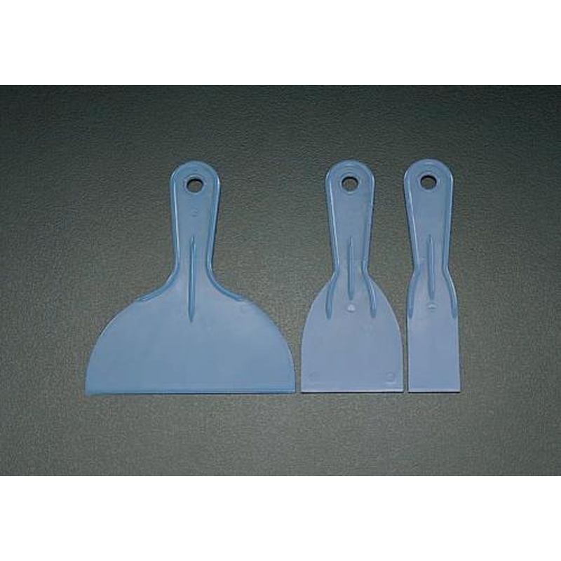 エスコ EA579AD 3本組パティーナイフ(プラスティック製) 1個（ご注文単位1個）【直送品】