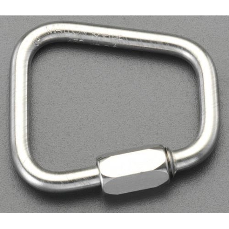 エスコ EA638HW-14 45x26x6.0mmクイックリング(ステンレス製) 1個（ご注文単位1個）【直送品】