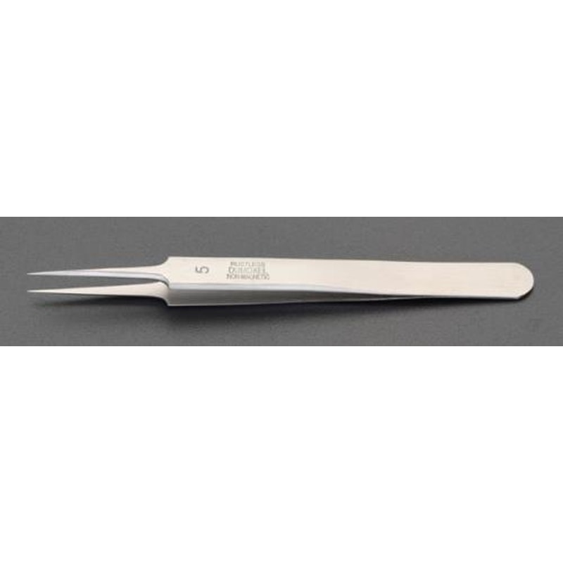 エスコ EA595GA-1C 0.10x110mm精密用ピンセット 1個（ご注文単位1個）【直送品】