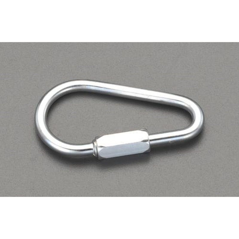 エスコ EA638HL-6 69.3x30x6.0mmクイックリング(スチール/Zinc) 1個（ご注文単位1個）【直送品】