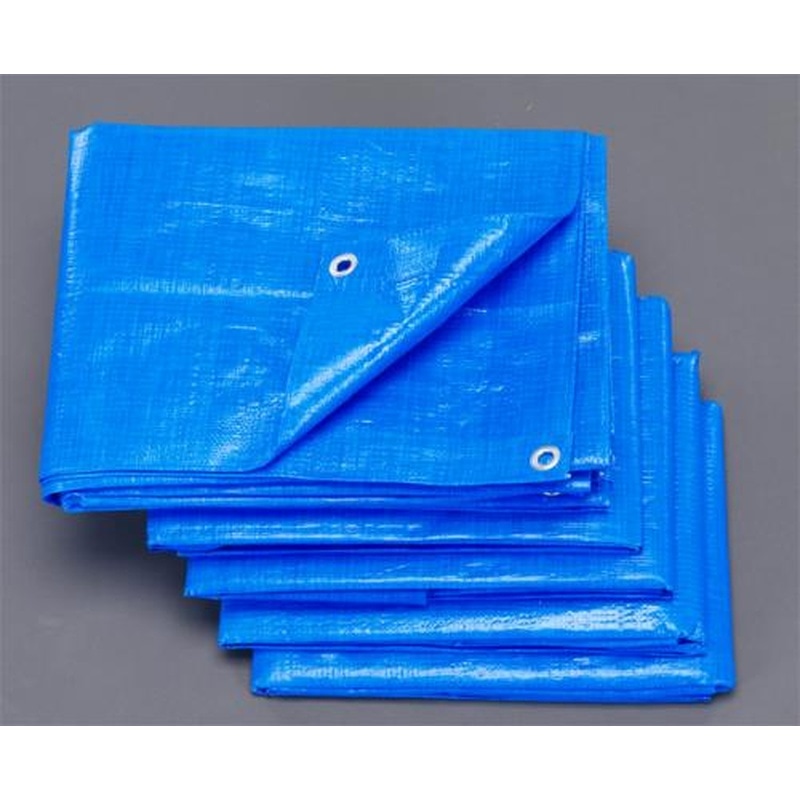 エスコ EA911AB-11 1.8x3.6m/0.3mmブルーシート(#3000/5枚) 1個(ご注文単位1個)【直送品】