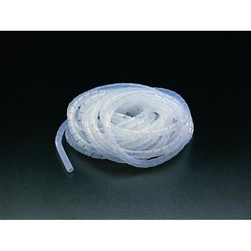 エスコ EA944BW-4 3.90mmx10mスパイラルチューブ(白) 1個（ご注文単位1個）【直送品】
