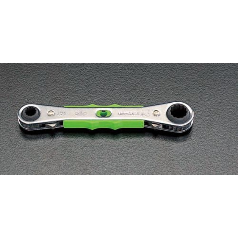 エスコ EA602DE-1 8x12-10x134サイズラチェットレンチ 1個（ご注文単位1個）【直送品】