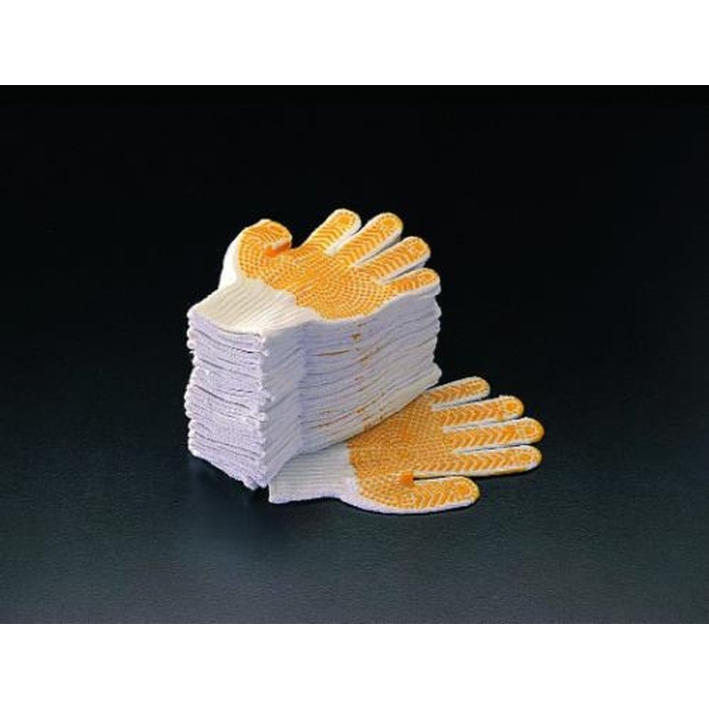 エスコ EA354A-30 軍手(滑り止め付/12双) 1個(ご注文単位1個)【直送品】