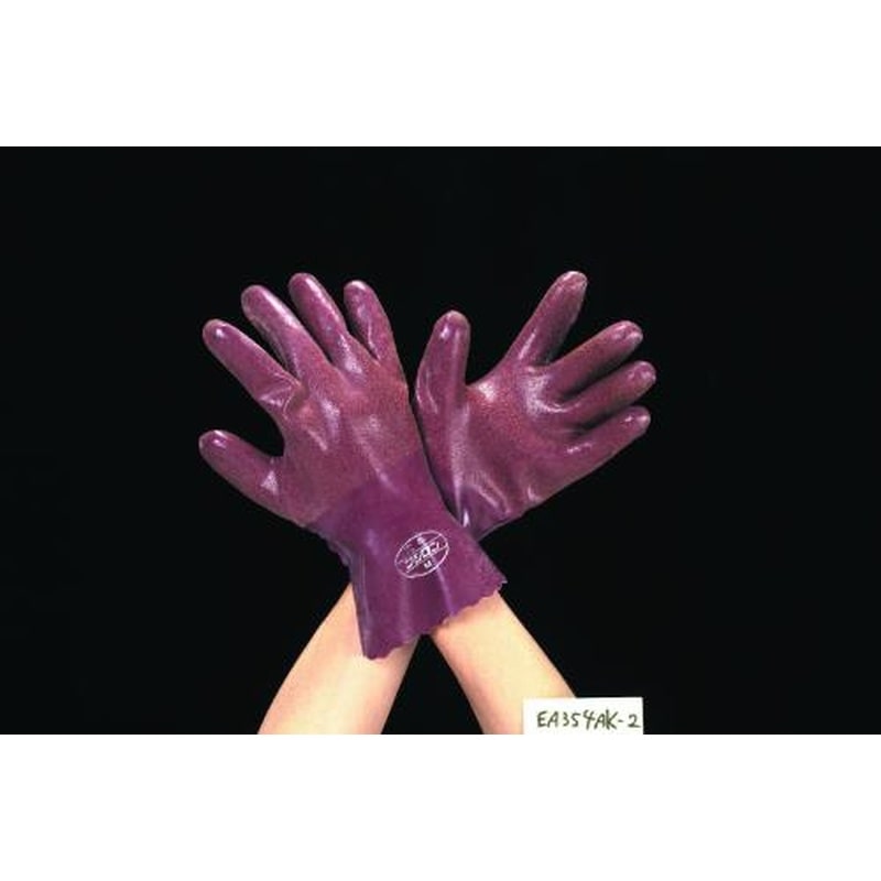 エスコ EA354AK-2[M/250mm]手袋(天然ゴム裏地付) 1個（ご注文単位1個）【直送品】