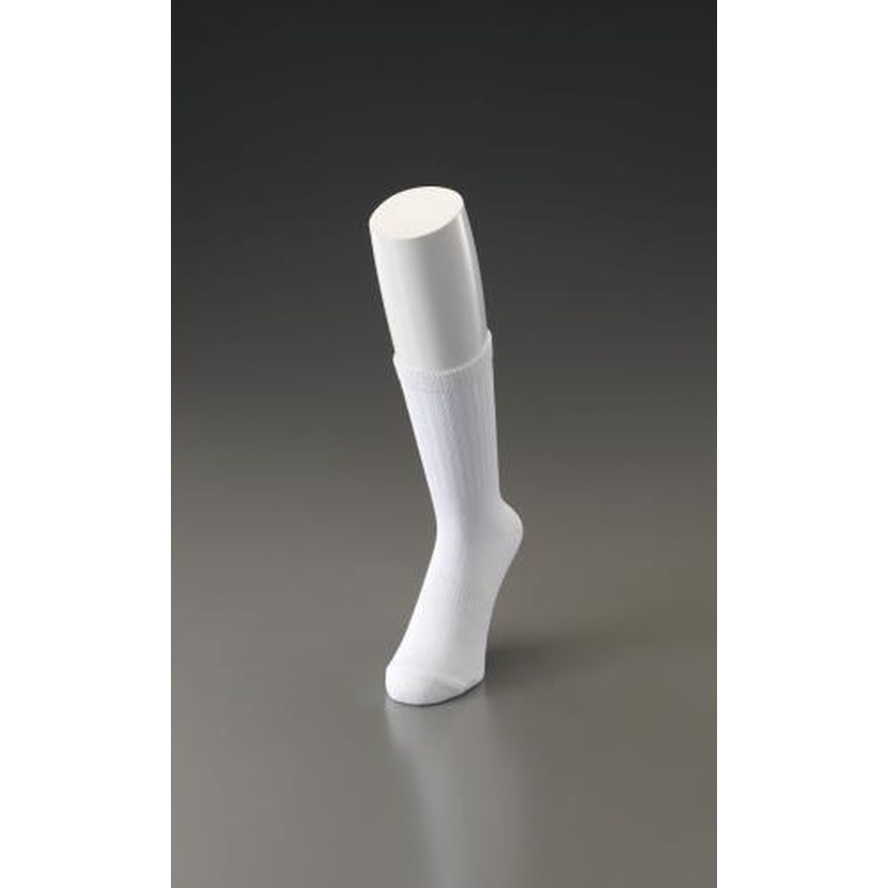 エスコ EA354VH-20 24-27cm靴下(抗菌・防臭/綿・ポリウレタン)5足 1個（ご注文単位1個）【直送品】