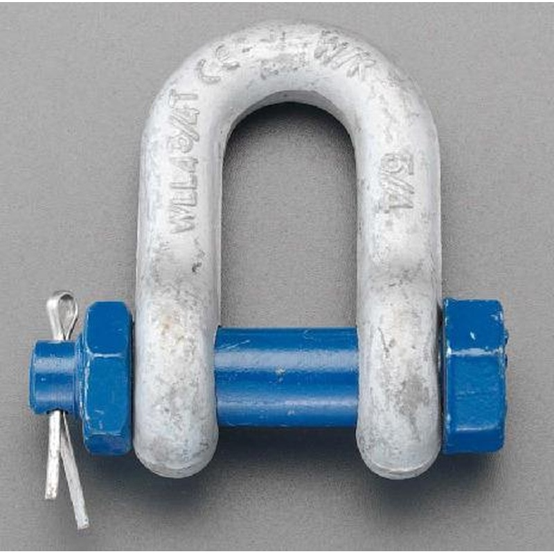 エスコ EA638NC-2 0.75ton強力型シャックル 1個（ご注文単位1個）【直送品】