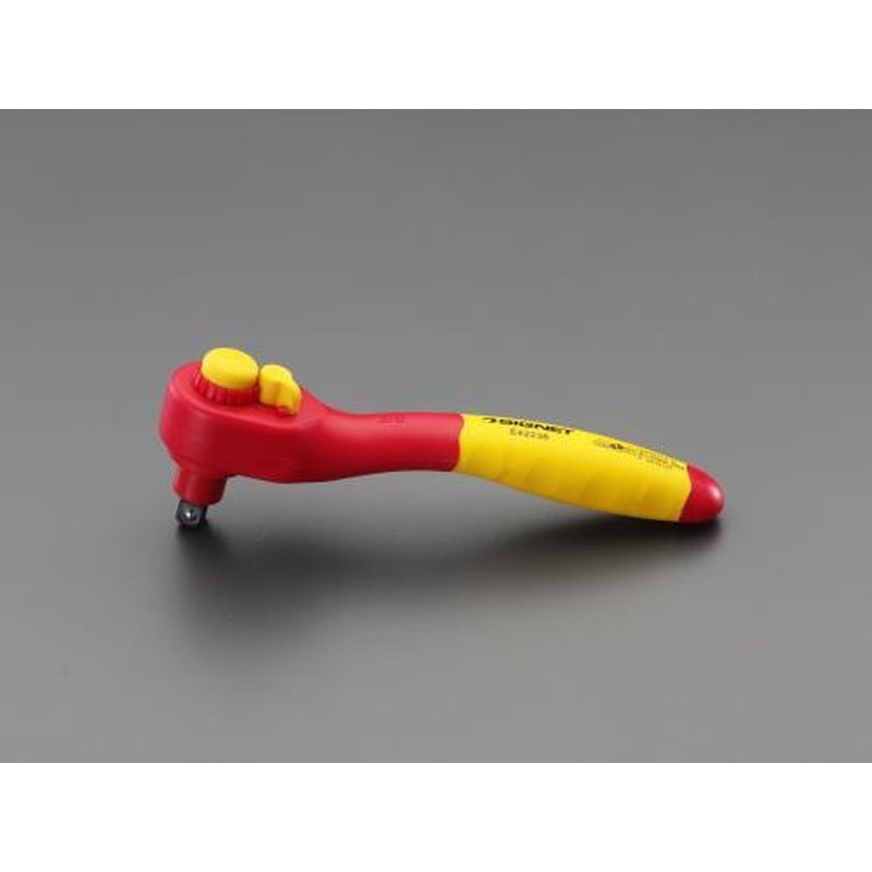 エスコ EA640SF-3 3/8”DRx200mm絶縁ラチェットハンドル 1個（ご注文単位1個）【直送品】