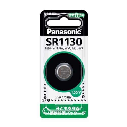 エスコ EA758YE-5 (SR1130) 1.55V 酸化銀電池 1個 （ご注文単位1個）【直送品】