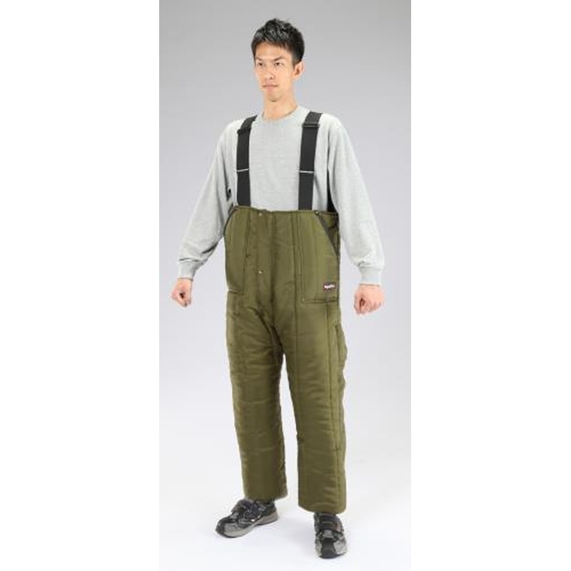 エスコ EA915GC-25[2XL]防寒オーバーオール(Sage) 1個（ご注文単位1個）【直送品】