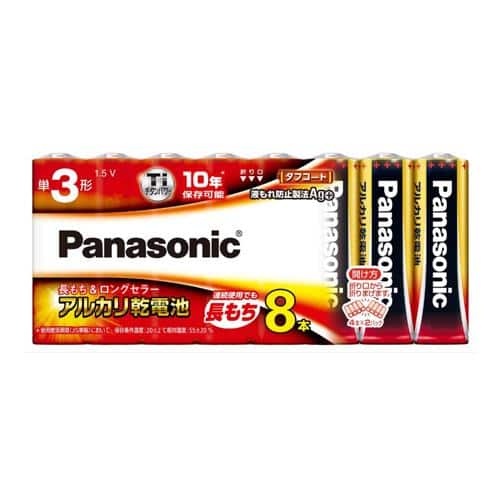 エスコ EA758YA-3AG [単3x 8本] 乾電池(アルカリ) 1束 （ご注文単位1束）【直送品】