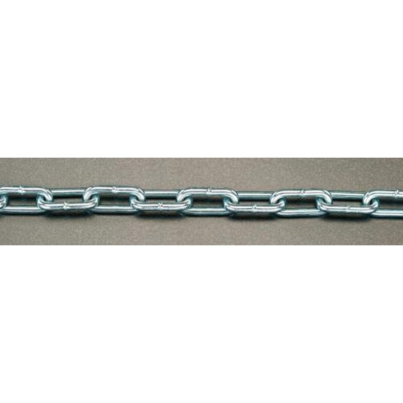 エスコ EA980SE-42 4.0mmx5mリンクチェーン(スチール製/ユニクロメッキ) 1個(ご注文単位1個)【直送品】