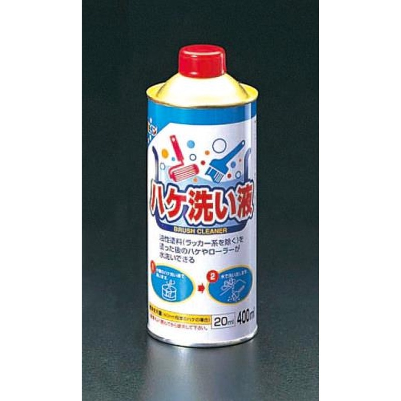 エスコ EA942C-2 400ml刷毛洗い液 1個(ご注文単位1個)【直送品】
