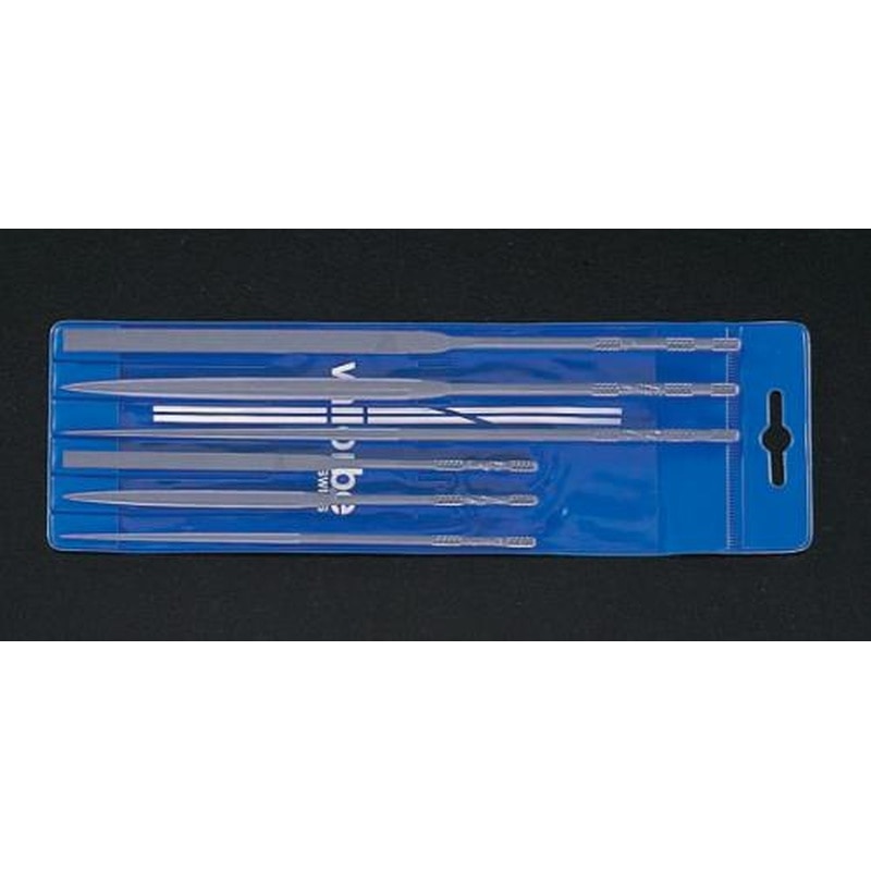 エスコ EA521VF-36 140/200mm精密やすり(平・丸・半丸/6本組) 1個（ご注文単位1個）【直送品】