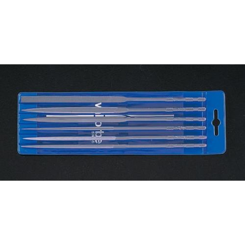 エスコ EA521VG-6 200mm精密やすり(6種・6本組/粗目) 1個（ご注文単位1個）【直送品】