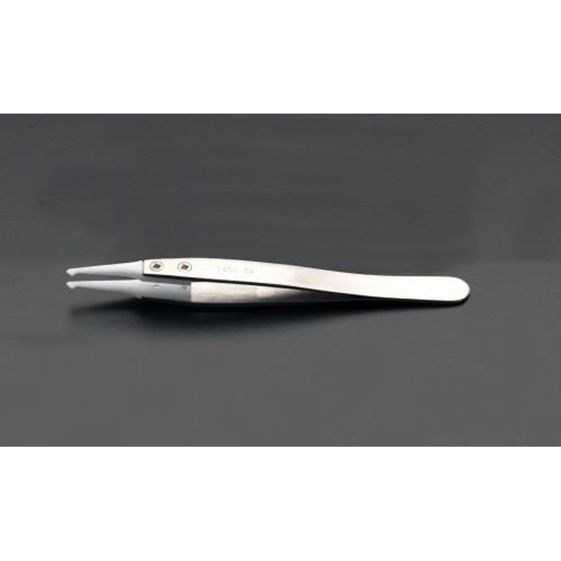 エスコ EA595AP-13 120mm精密用ピンセット(デルリン/ステンレス製) 1個（ご注文単位1個）【直送品】