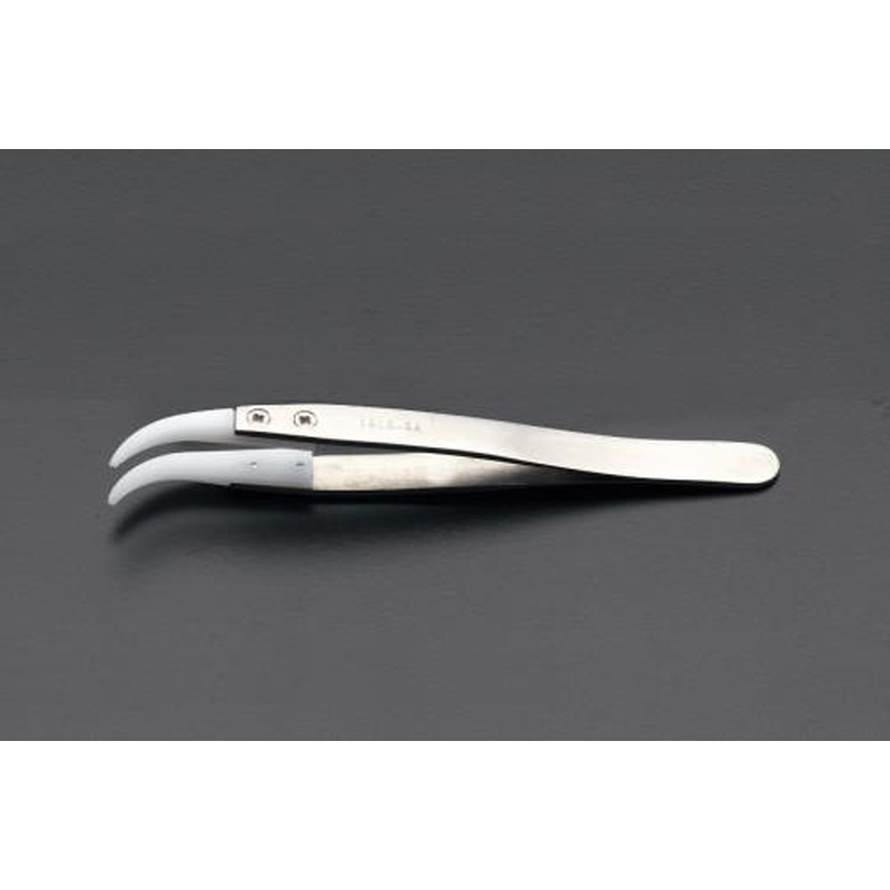 エスコ EA595AP-25 120mm精密用ピンセット(デルリン/ステンレス製) 1個（ご注文単位1個）【直送品】