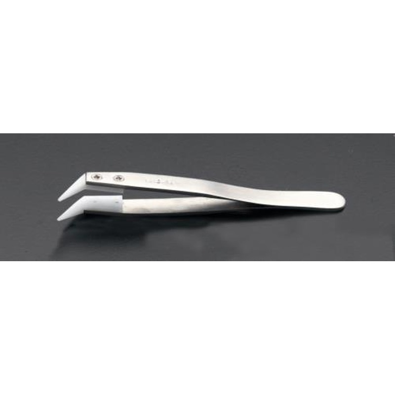 エスコ EA595AP-29 105mm精密用ピンセット(デルリン/ステンレス製) 1個（ご注文単位1個）【直送品】