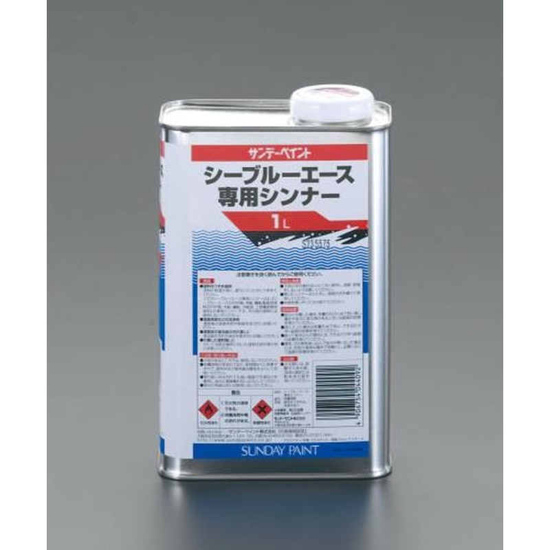 エスコ EA942EN-35 1.0L船舶用塗料専用シンナー(うすめ液) 1個（ご注文単位1個）【直送品】