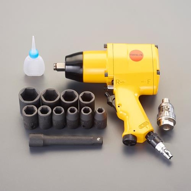 エスコ EA155SK 1/2”DRエアーインパクトレンチ 1個(ご注文単位1個)【直送品】