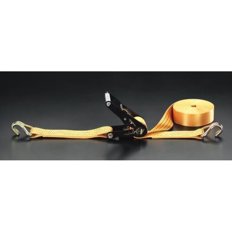 エスコ EA982B-3 50mmx8.2m/1300kgベルト荷締機(ラチェット式) 1個（ご注文単位1個）【直送品】