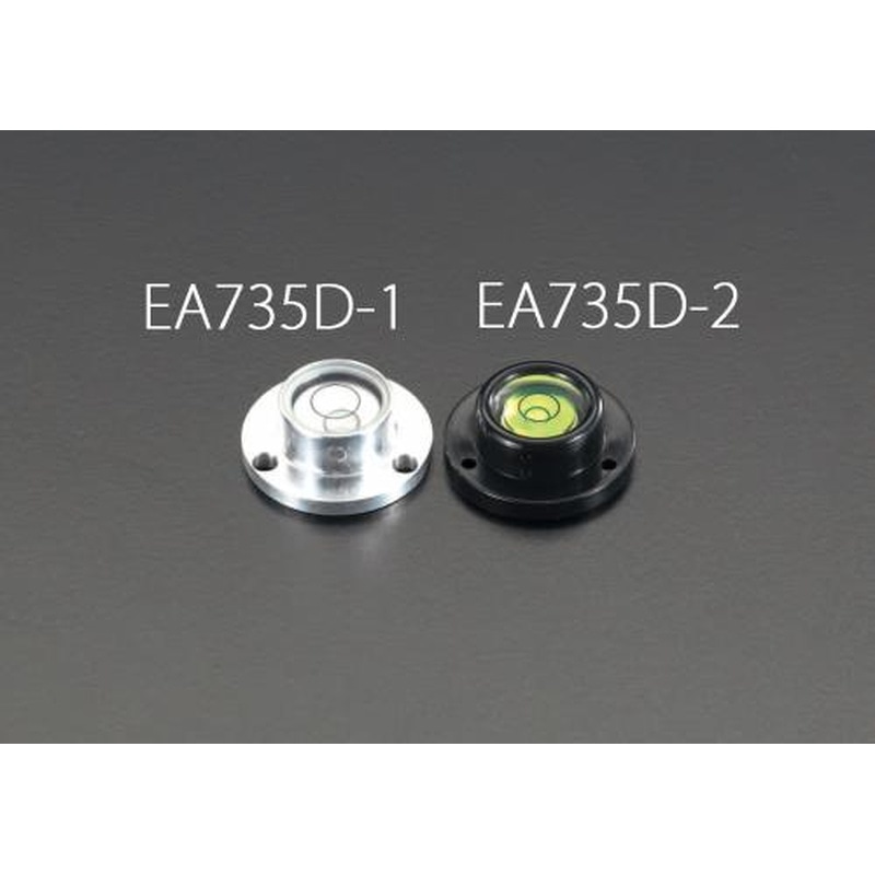 エスコ EA735D-1 30x11mm目玉レベル(白) 1個（ご注文単位1個）【直送品】