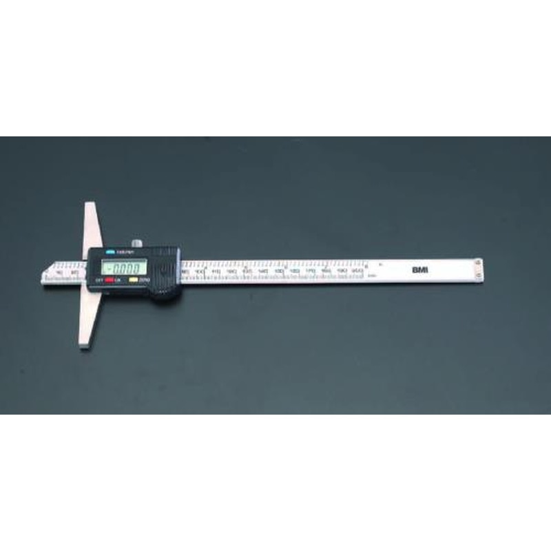 エスコ EA725F-12 200mmデプスゲージ(ディジタル) 1個（ご注文単位1個）【直送品】