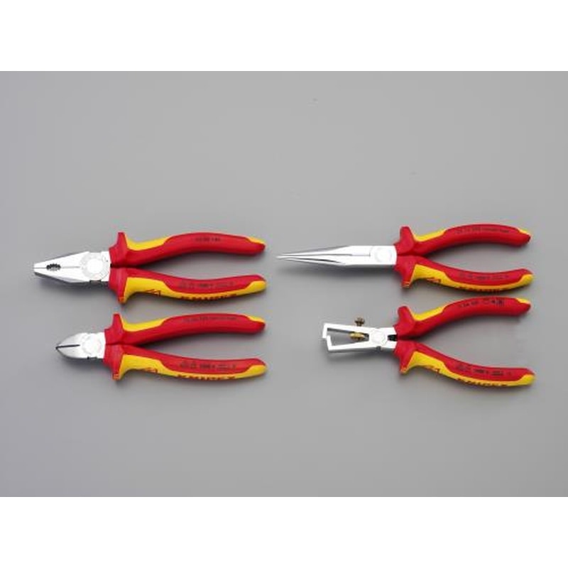 エスコ EA640XC-3[4個組]絶縁工具セット 1個（ご注文単位1個）【直送品】