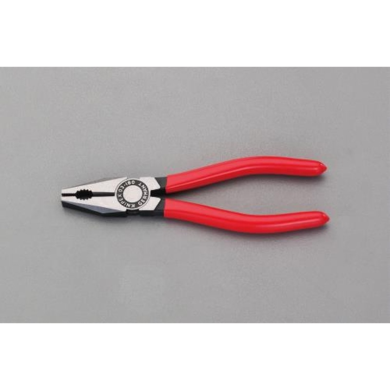 エスコ EA534KC-2 180mmペンチ 1個(ご注文単位1個)【直送品】