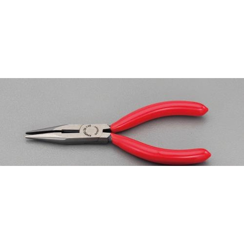 エスコ EA537KC-1 125mmラジオペンチ(メッキ) 1個(ご注文単位1個)【直送品】